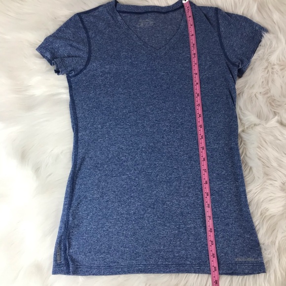 Eddie Bauer FREEDRY V-Neck Short Sleeve Top XS - Picture 7 of 7